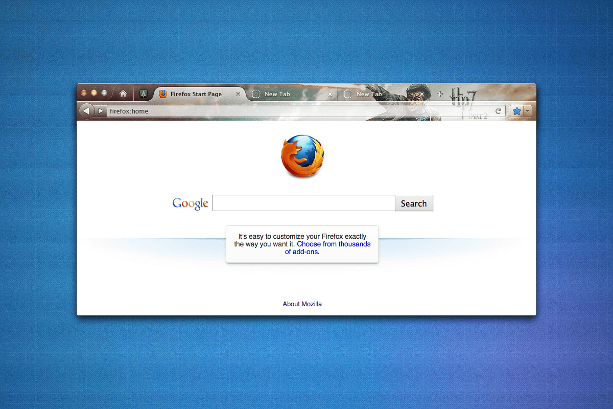 Firefox 8 でuiはこうなる プレゼン資料から最新の画面写真を確認 Gigazine