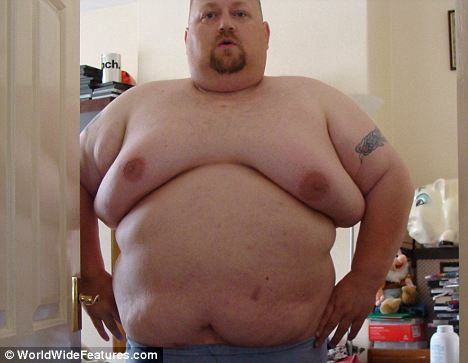 Fat Man Shirtless 108