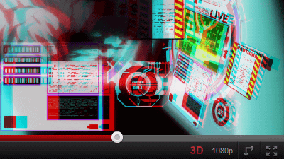 Youtubeに3d変換機能が追加 時間無制限化に待望のレジューム機能も Gigazine