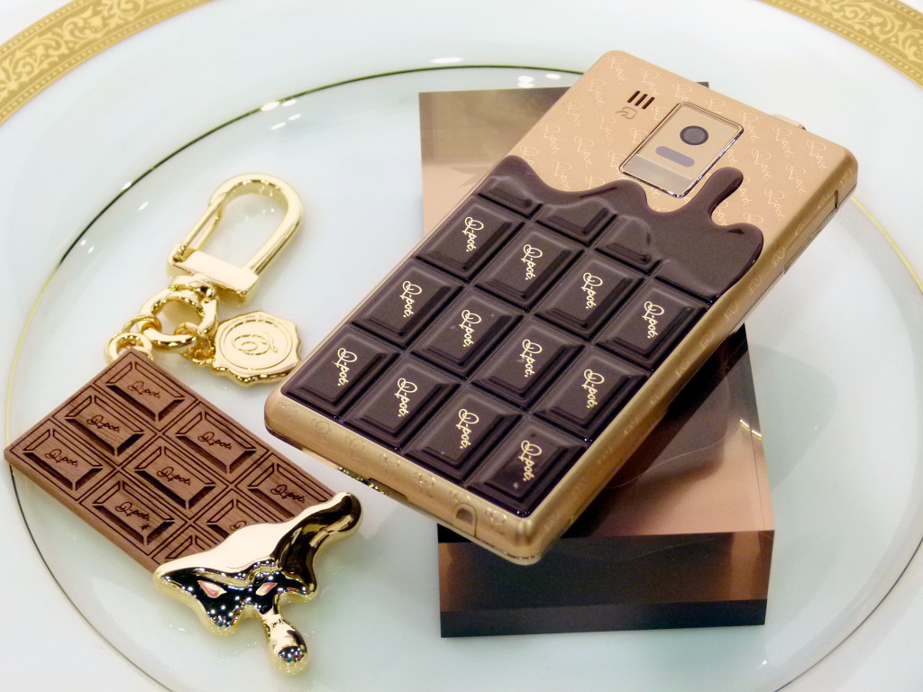 チョコレートとスマートフォンが融合した Q Pot Phone レビュー Gigazine