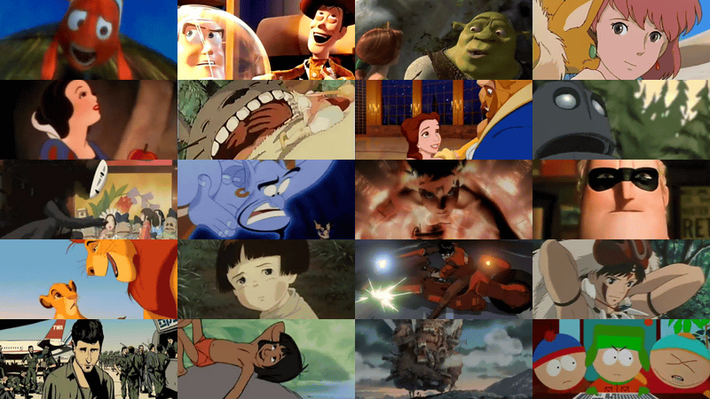アニメ映画名作ベスト50映像まとめ 日本からはジブリ作品など9つがランクイン Gigazine