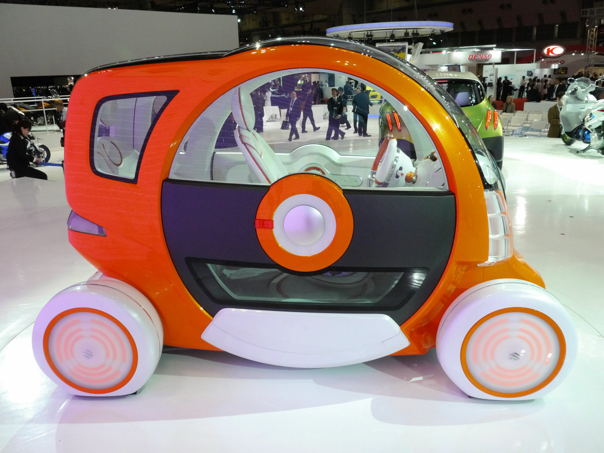 未来のコンパクトカーを追求したスズキ Q Concept など1人 2人用自動車まとめ Gigazine