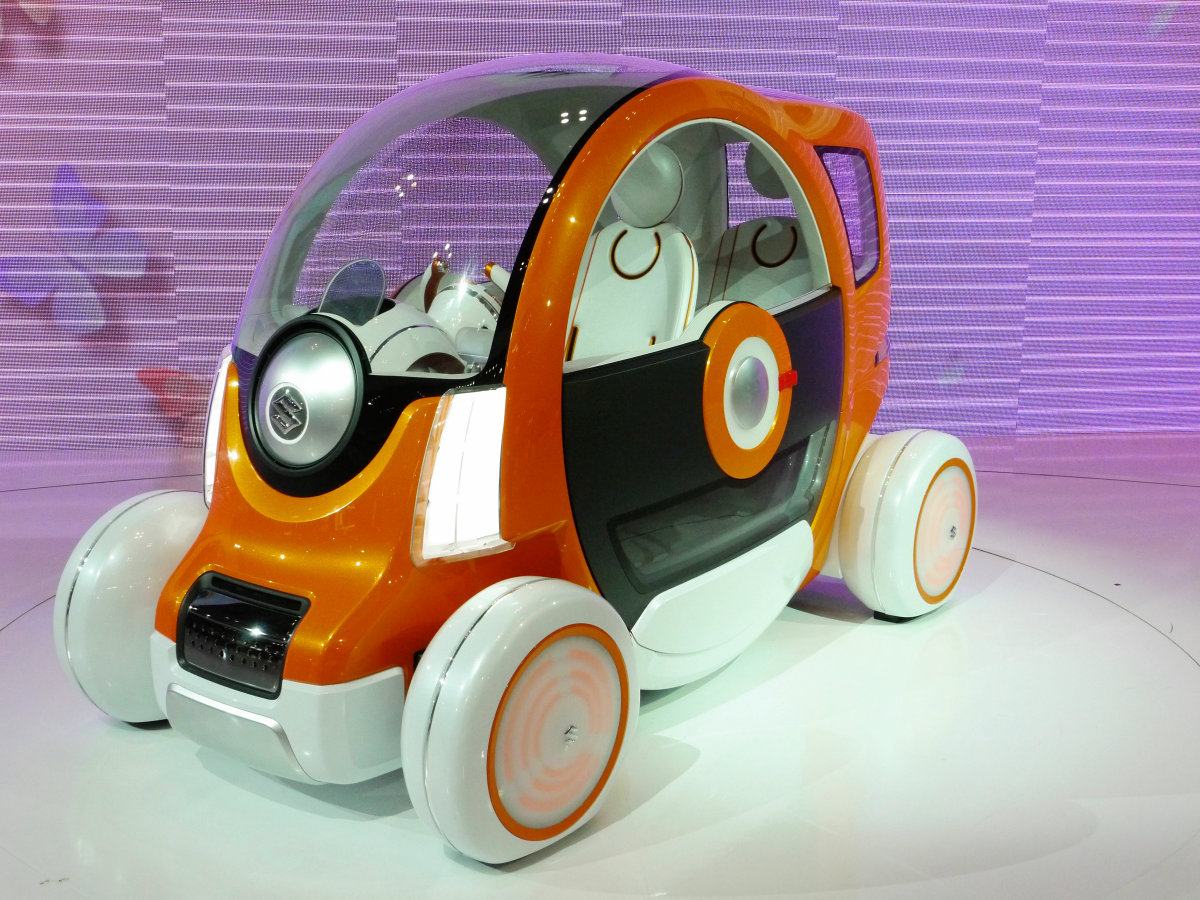 未来のコンパクトカーを追求したスズキ Q Concept など1人 2人用自動車まとめ Gigazine