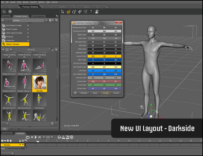 無料の期間限定で3d人物cg作成ソフト Daz Studio 4 Pro が入手可能 Gigazine