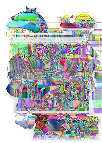 画像の一部をわざと壊してアートっぽくしてくれる Glitch Converter Gigazine