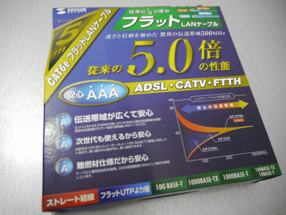 LANケーブルが変わると速度がどれほどアップするか38種類テスト結果 