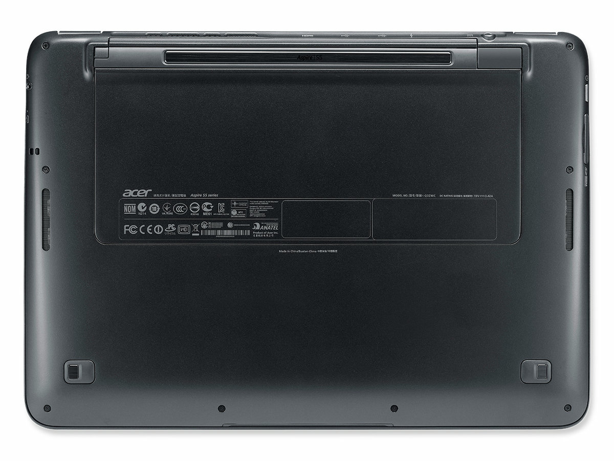 最薄部11mmでCore i7プロセッサ搭載のUltrabook「Acer Aspire S5」7月発売 - GIGAZINE