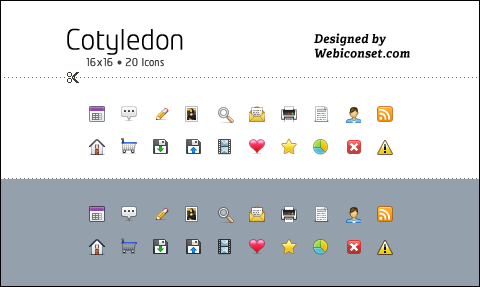 無料で商用利用も可能なフリーアイコン集 30 Toolbar Icons Gigazine