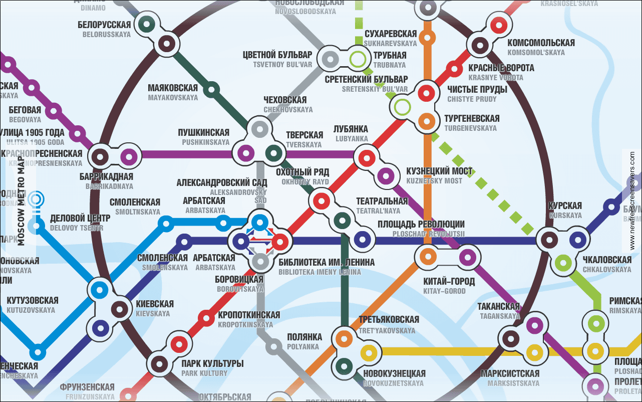 ロンドンの地下鉄路線図がうようよと動き続ける無料のスクリーンセーバー Londonmetromap Gigazine