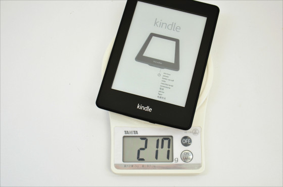 Amazonの6インチ電子書籍リーダー「Kindle Paperwhite 3G」の本体フォトレビュー - GIGAZINE