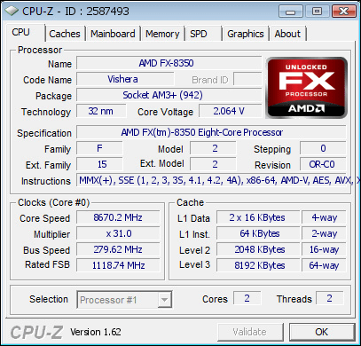 AMD FX8350(4.0Ghz 8コア) 純正ファン未使用 おまけでアサシン