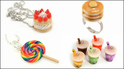 キャンディー ケーキ マカロンなどのミニチュアを使ったアクセサリーブランド Food Jewelry Gigazine
