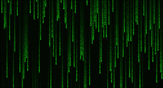 映画 マトリックス の上から文字が落ちてくるアレをわずか1kb以下のコードで再現 Gigazine