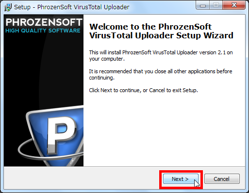 phrozen virustotal uploader