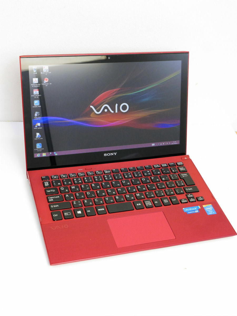 実装【レア色：ホワイト(白)】SONY VAIO VSJ1111　小型PC