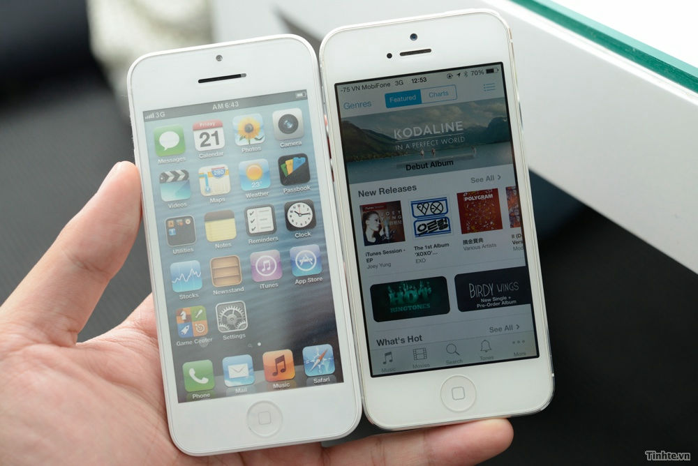 Iphone 5とiphone 5s Iphone 5cとの比較写真 新機種には新型