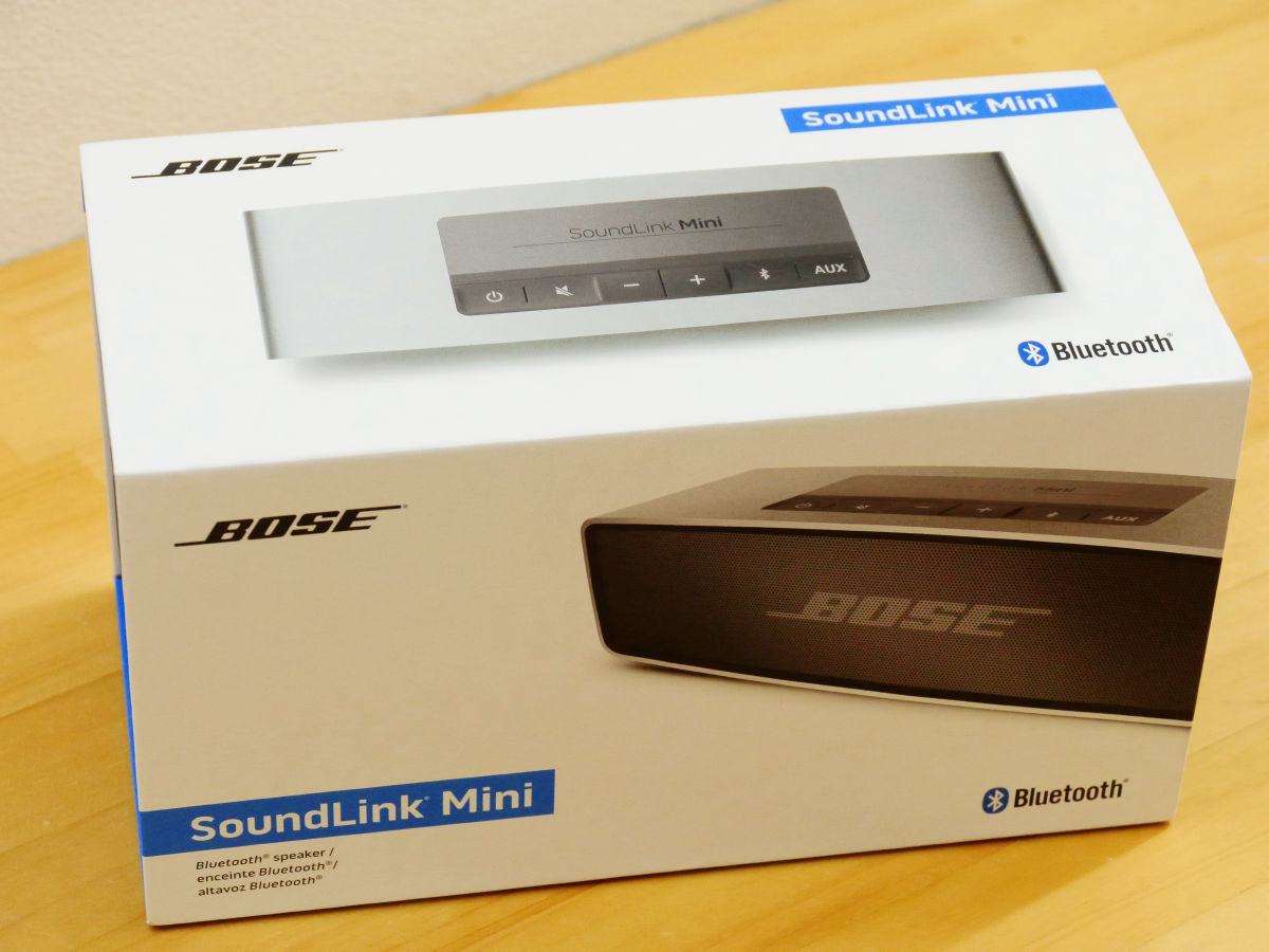 BOSE SoundLink Mini Bluetooth グレー 箱付き商品状態 - スピーカー