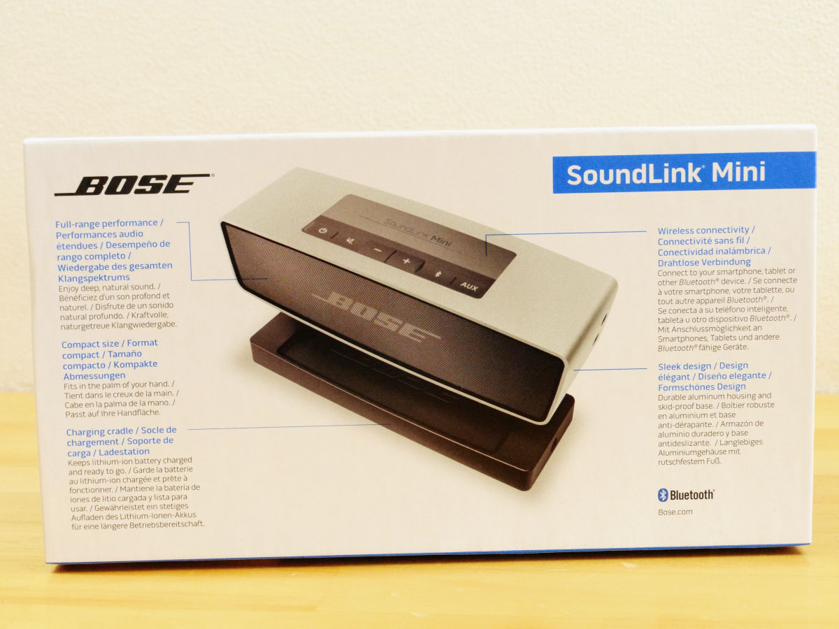 BOSEのBluetooth対応小型スピーカー「SoundLink Mini Bluetooth 