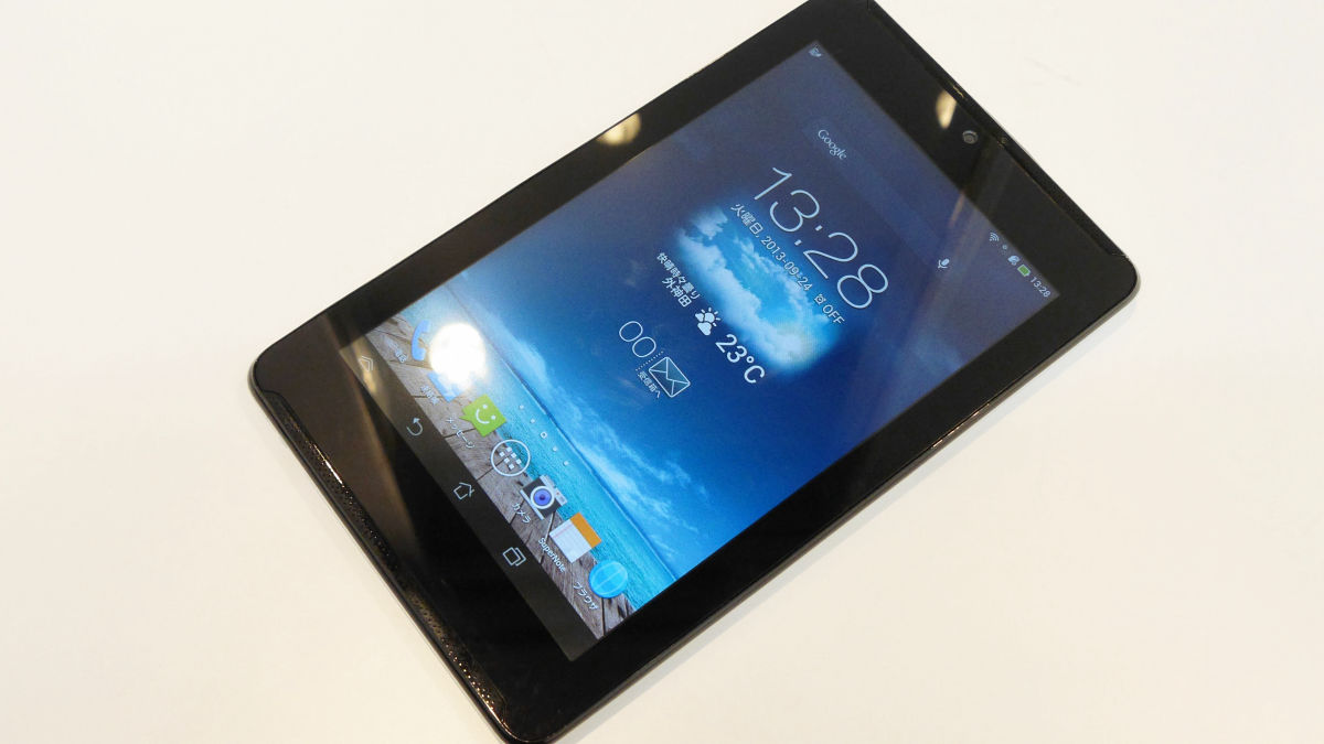 3万円台で購入可能な通話可能なsimフリー7インチタブレット Asus Fonepad 7 ムービー フォトレビュー Gigazine