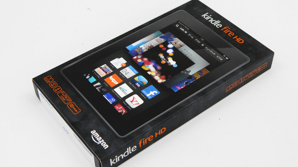 1万5800円で購入可能な片手持ちに最適な7インチタブレット Kindle Fire Hd 7 フォトレビュー Gigazine
