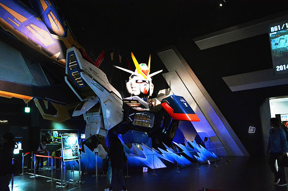 実物大ガンダムやストライクフリーダムを堪能できる ガンダムフロント東京 はトイレの中までネタ満載だった Gigazine