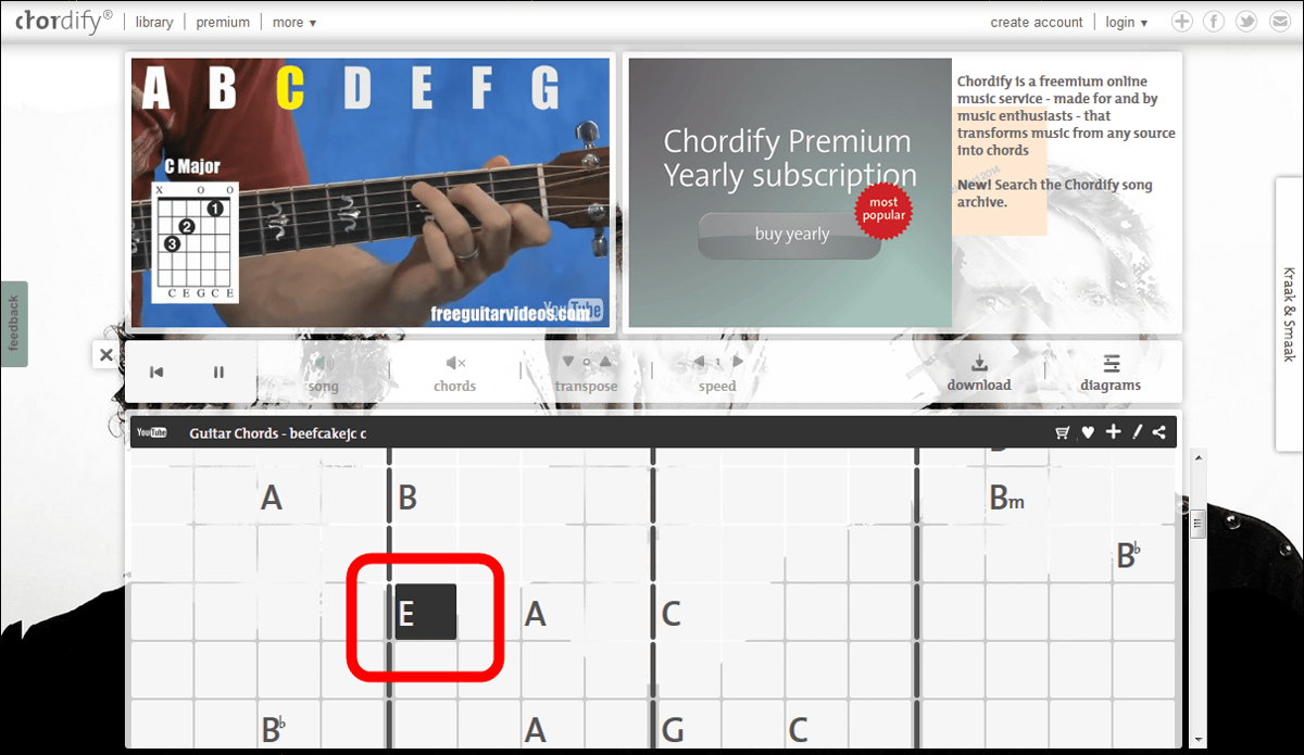 YouTube SoundCloud Chordify GIGAZINE