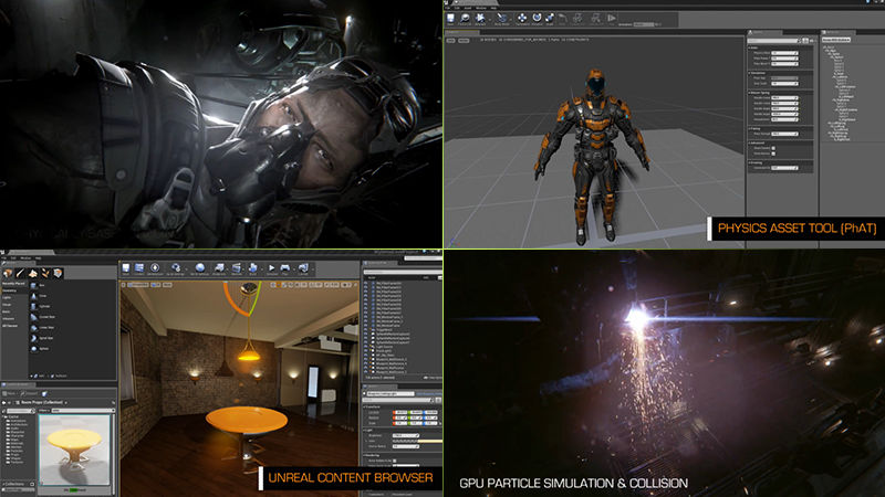 月額00円で次世代ゲーム統合開発環境 Unreal Engine4 全機能が利用可能に Gigazine