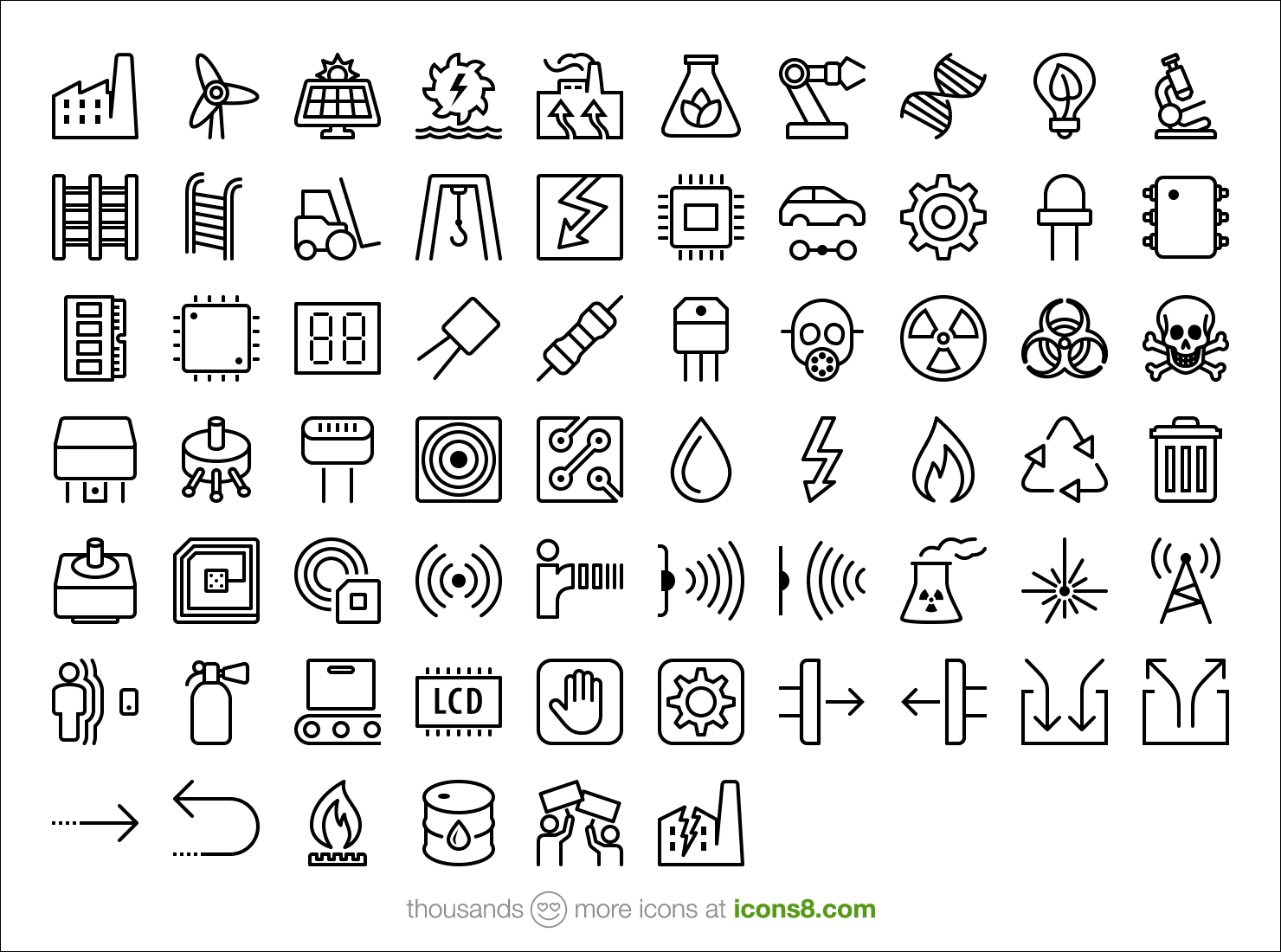 無料で2800種類以上のデザインのアイコンを自由に選んで使える Icons8 Gigazine