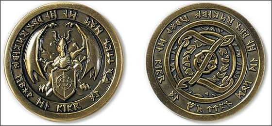 ファンタジー世界っぽい15種類のデザインのコインセット「Fantasy Coins」 - GIGAZINE