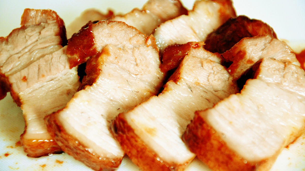 豚バラブロックに粉をまぶすだけで超絶簡単にやわらか焼豚が作れてしまう 濃厚焼豚調味料 を使ってみた Gigazine