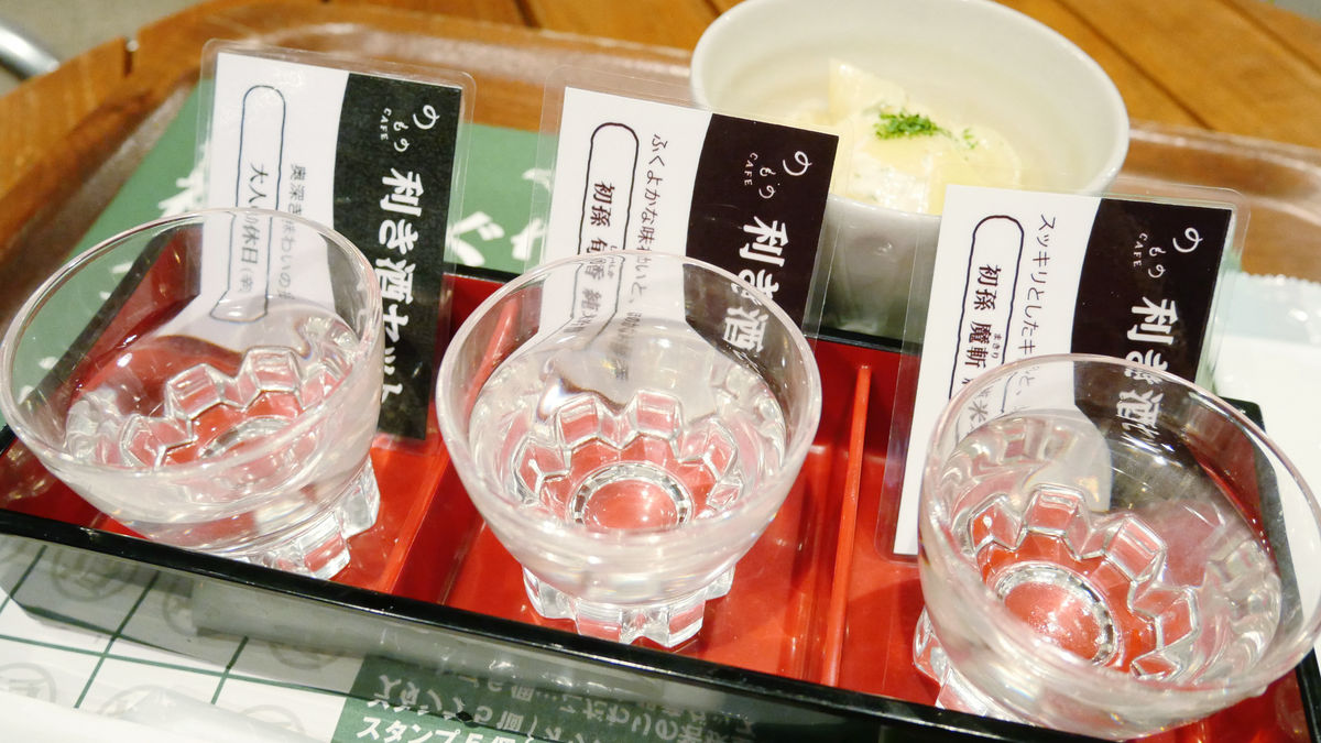 駅ナカでゆっくり日本酒の飲み比べができる のもの 上野店 で飲んできた Gigazine