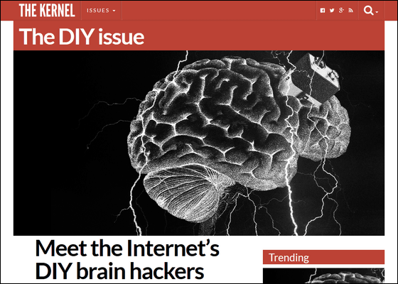 DIYで自分の脳をハッキングして脳のパフォーマンスを上げる試み - GIGAZINE