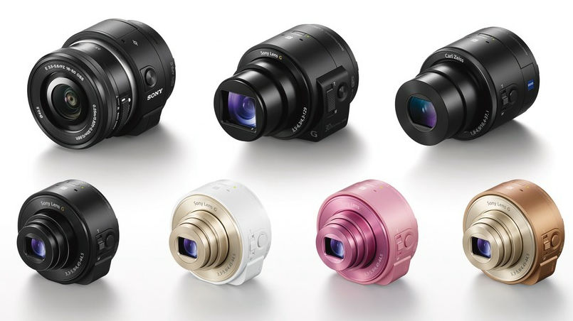 日本でもソニーの新型レンズスタイルカメラ「ILCE-QX1」「DSC-QX30