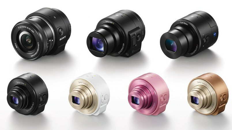 日本でもソニーの新型レンズスタイルカメラ「ILCE-QX1」「DSC-QX30 