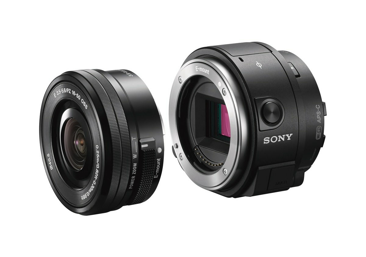 SONY ILCE-QX1 レンズスタイルカメラ本体とレンズ3点