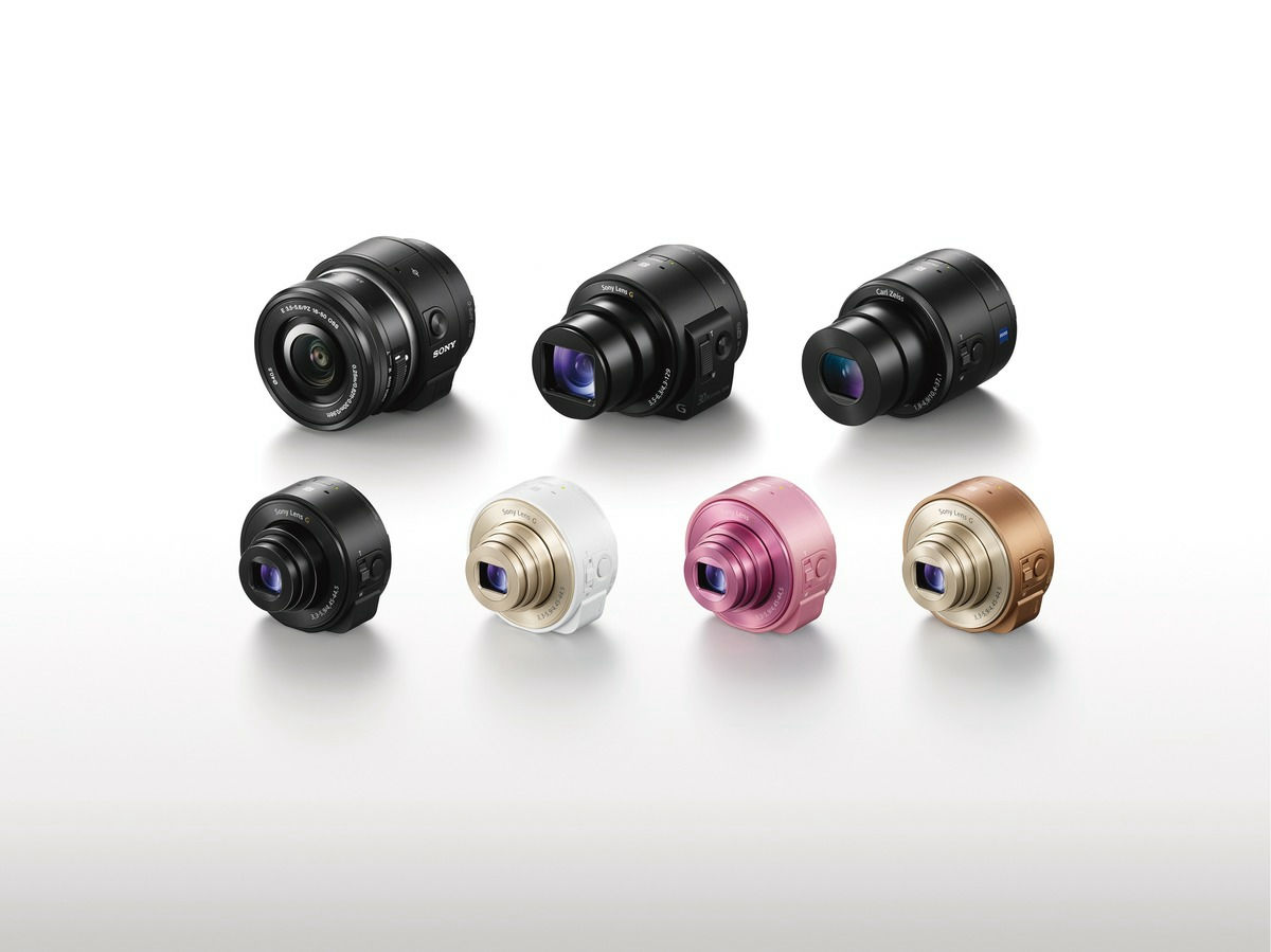日本でもソニーの新型レンズスタイルカメラ「ILCE-QX1」「DSC-QX30」発売日＆価格決定 - GIGAZINE