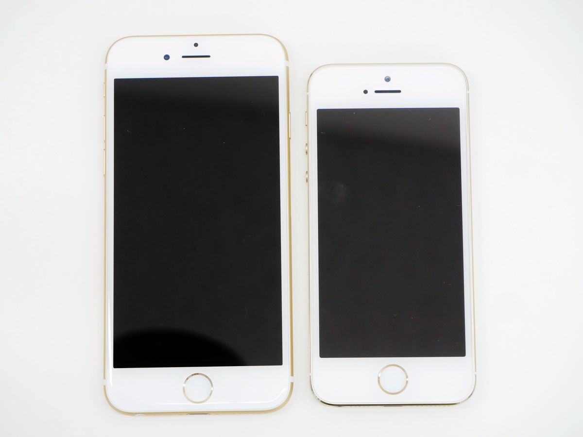 中身もデザインも大きく進化「iPhone 6」ゴールド速攻フォトレビュー、5sと比べると圧倒的ビッグサイズ - GIGAZINE