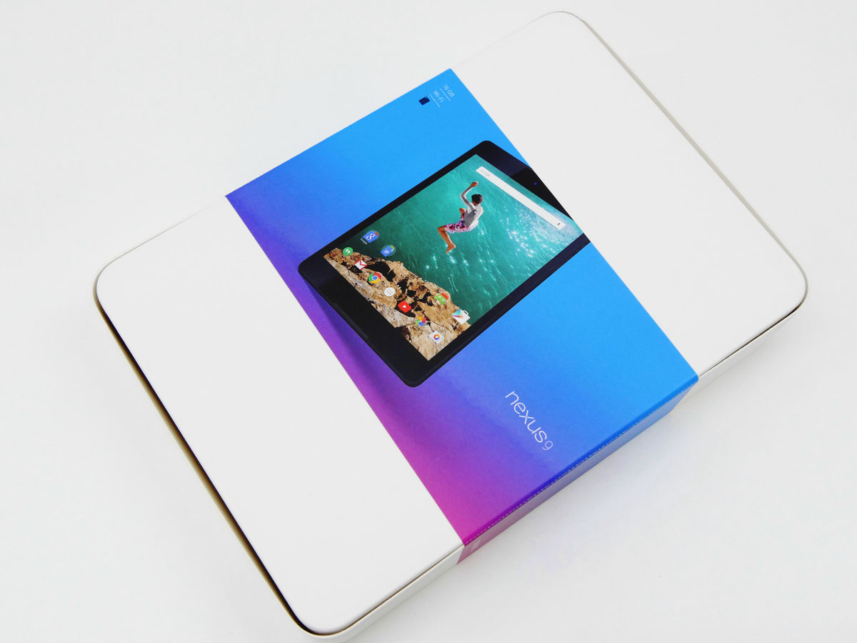 Nexus 9」速攻フォトレビュー、8.9インチGoogle謹製タブレットはこんな 