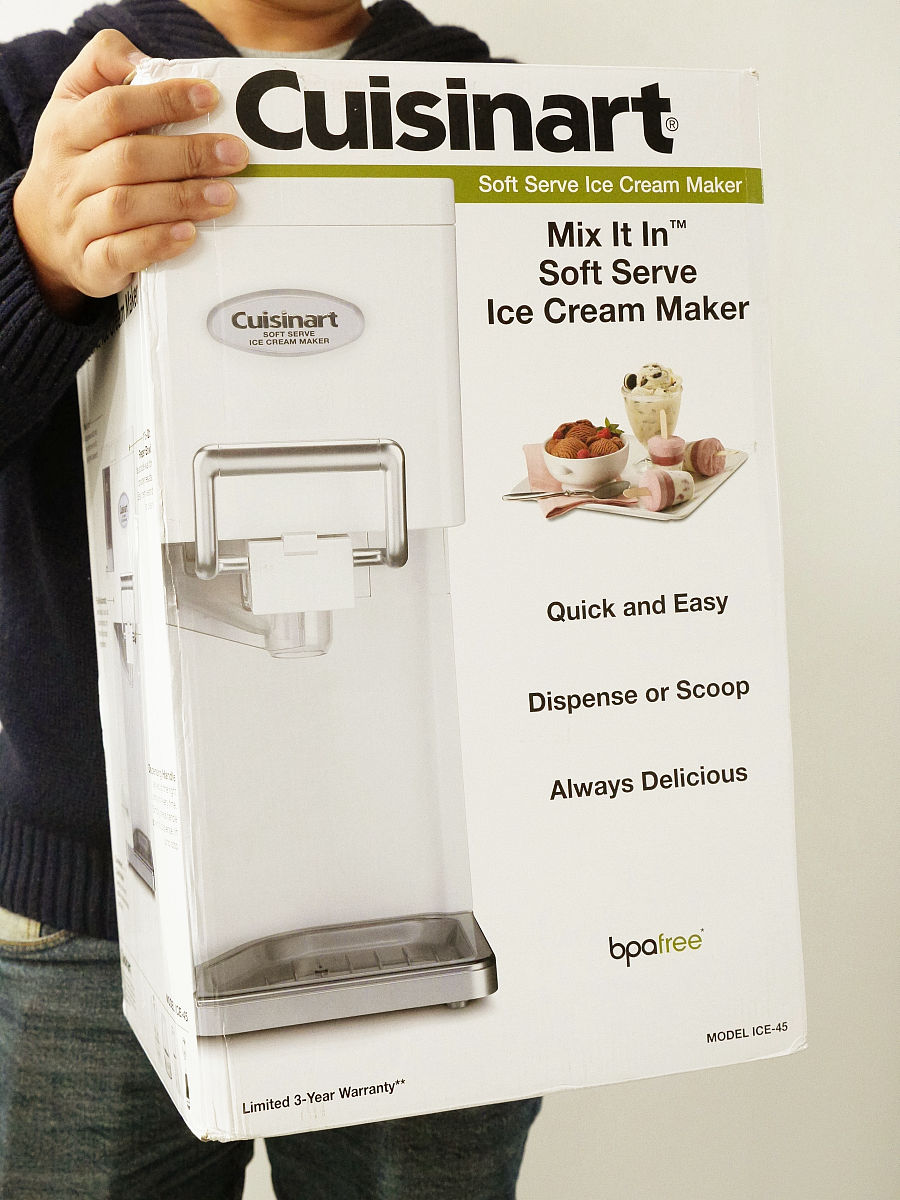 ソフトクリーム食べ放題を実現するべくソフトクリームメーカーを買って 