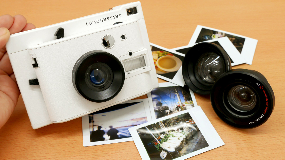 LOMO’ INSTANT WIDE ホワイト レンズ付き チェキ ワイド