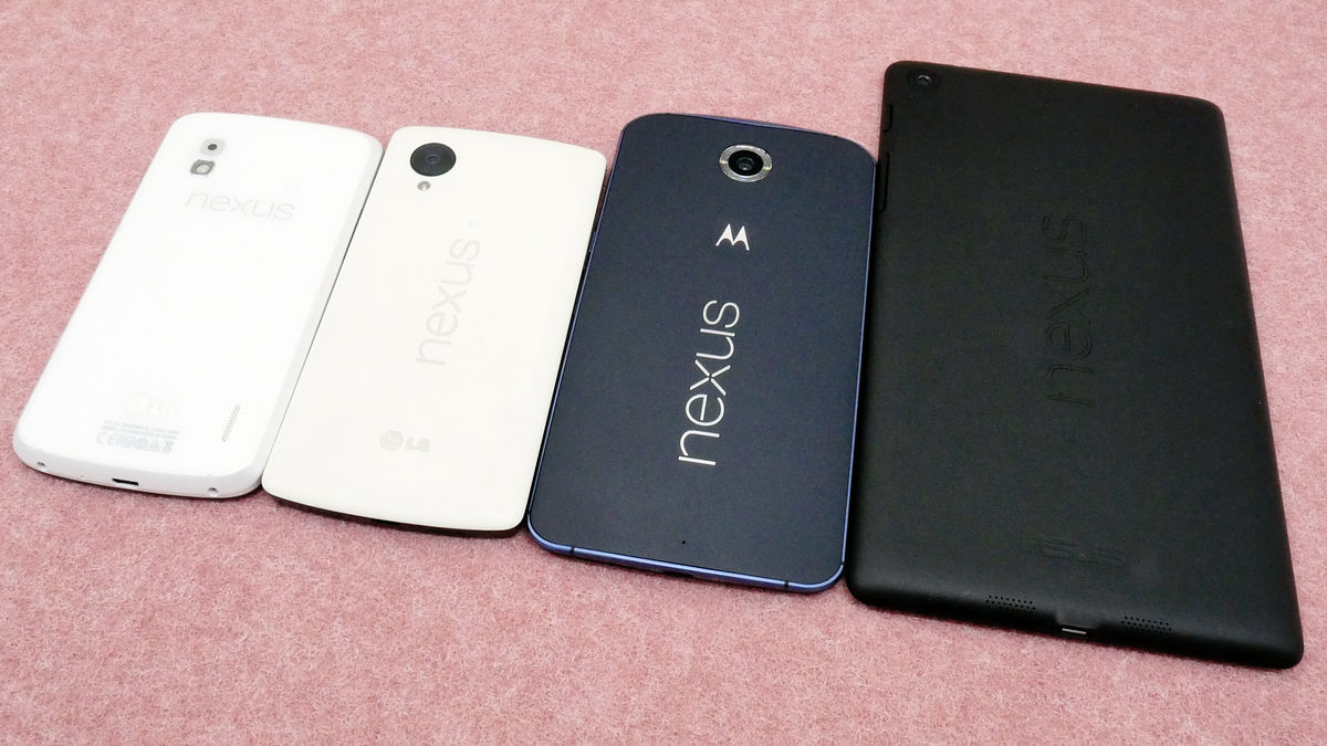 Nexus 6を歴代nexusシリーズやiphone 6 Plusと大きさ比較してみた Gigazine
