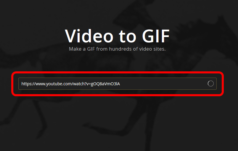 好きなムービーを簡単にgifアニメに変換することができる Video To Gif Gigazine
