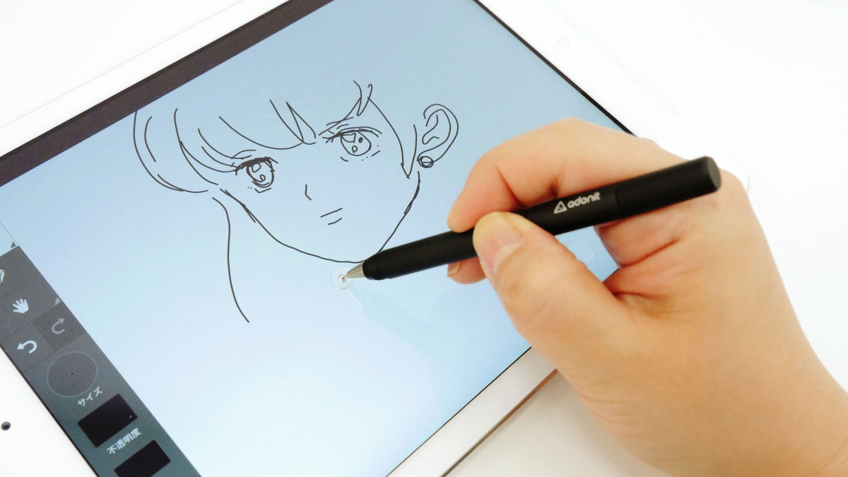 ペン先の透明ディスクでイラスト描画にも使える正確性を実現したスタイラス Jot Pro Jot Mini を使ってみた Gigazine