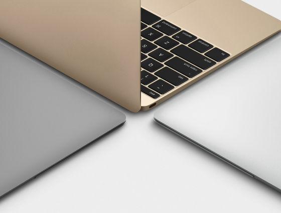 MacBook 12インチ スペースグレイ space grey 2015年製-