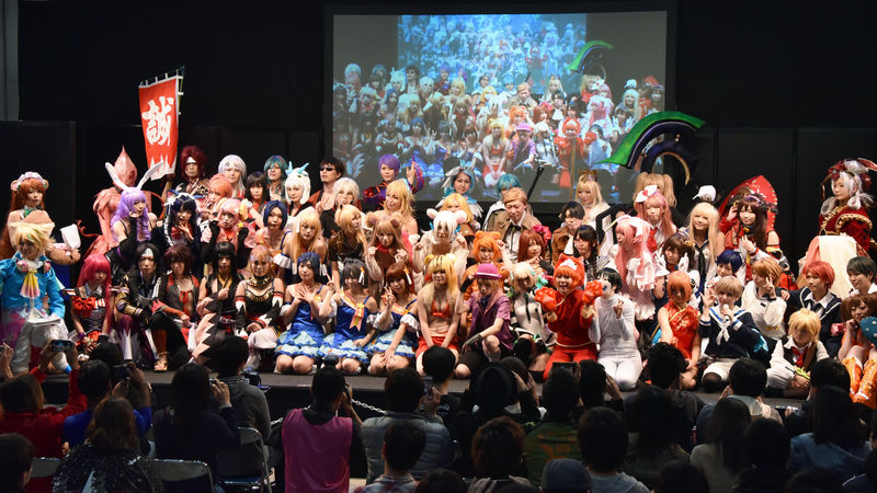 銀魂 艦これ Show By Rock など合計44名のコスプレパフォーマンスステージ Animejapan 15 Gigazine