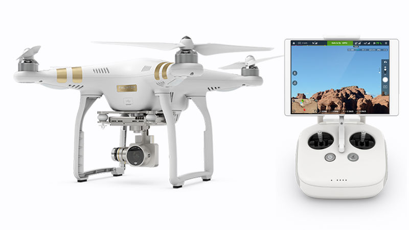 空撮ドローンの新型「Phantom 3」をDJIが発表、4K動画・YouTube配信に ...