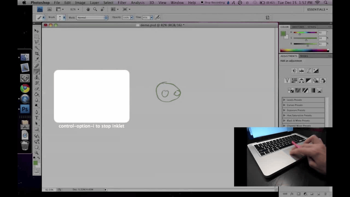 inklet with illustrator