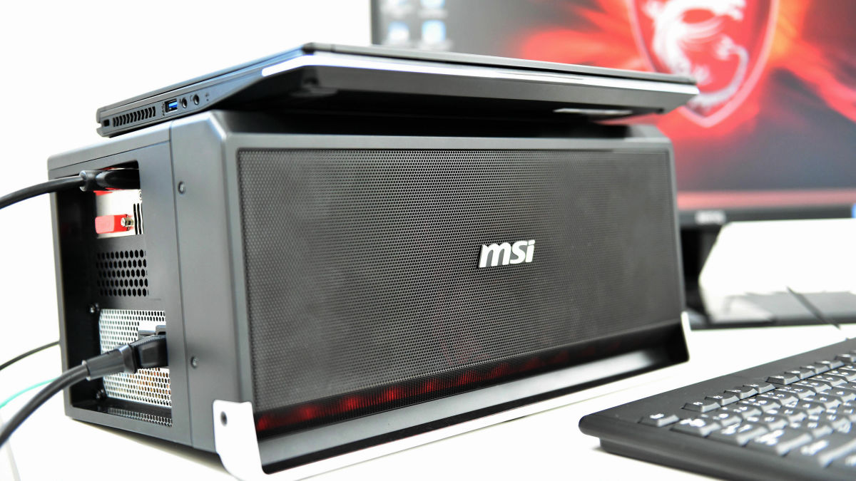 ゲーミングノートpcにフルサイズグラボを増設できる変態ドッキングpc Msi Gs30 2m Shadow G Dock フォトレビュー Gigazine