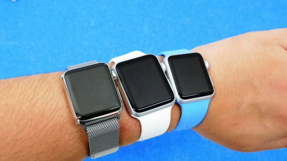 Apple Watch」を入手したので開封の儀＆速攻フォトレビュー - GIGAZINE