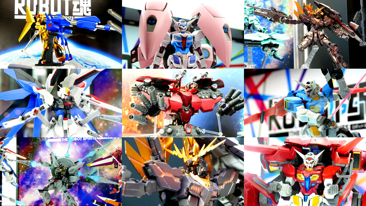 G-セルフ×ユニコーン×フリーダムなどROBOT魂の新作ガンダムフィギュア